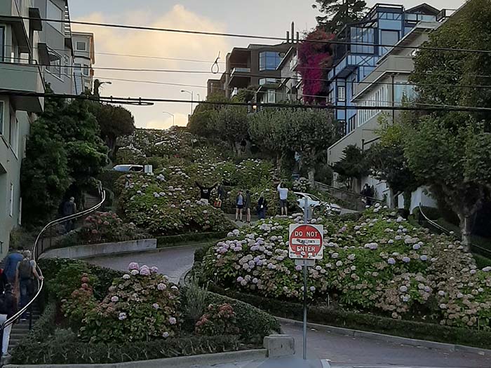 Lombart Street in San Francisco