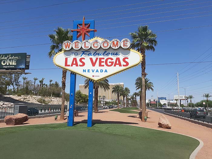 Las Vegas - The fabulous welcome to Las Vegas sign