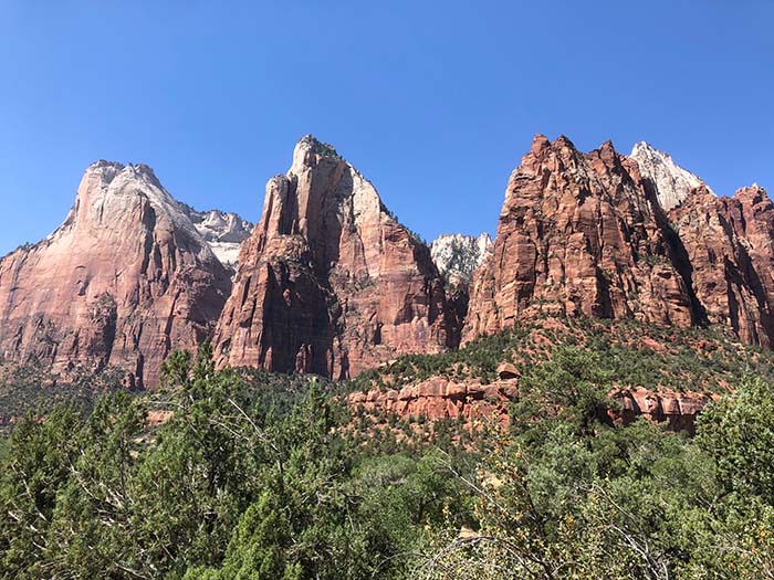 Zion National Park - Court of the Patriarchs