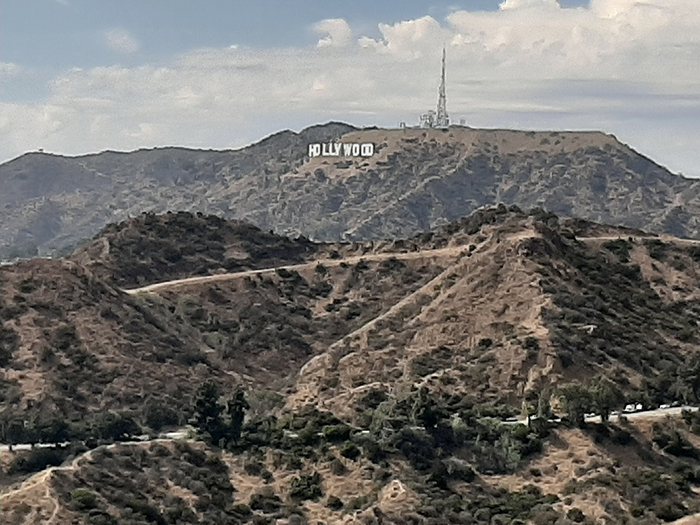 Hollywood Sign vanaf het Griffith Observatory