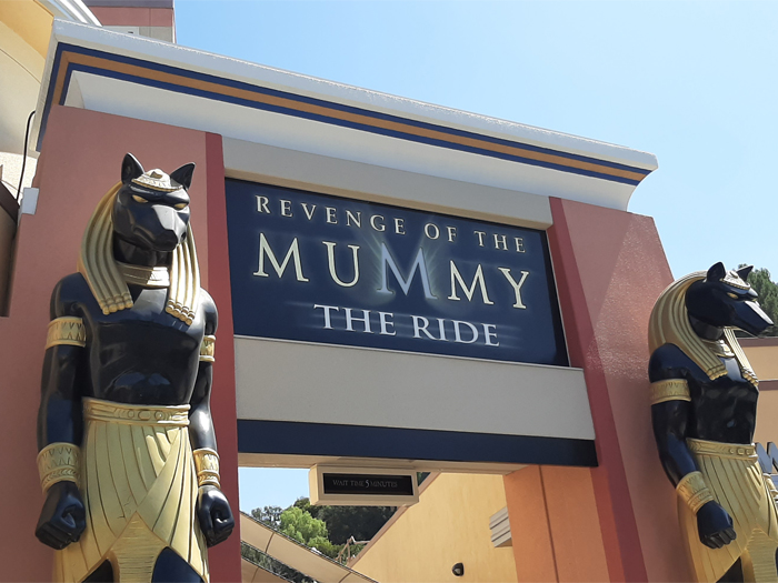 Universal Studios Hollywood - The Mummy the ride